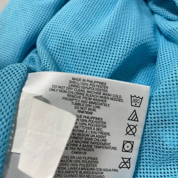 AWS Ashworth Weather Systems Vest Womens Small Blue 1/4 Zip Lined Windbreaker* - Picture 12 of 15